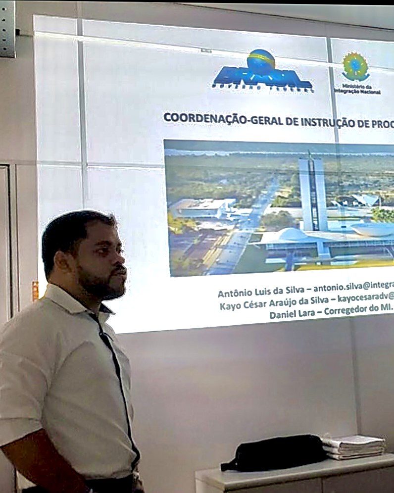 Kayo César em palestra no IDP