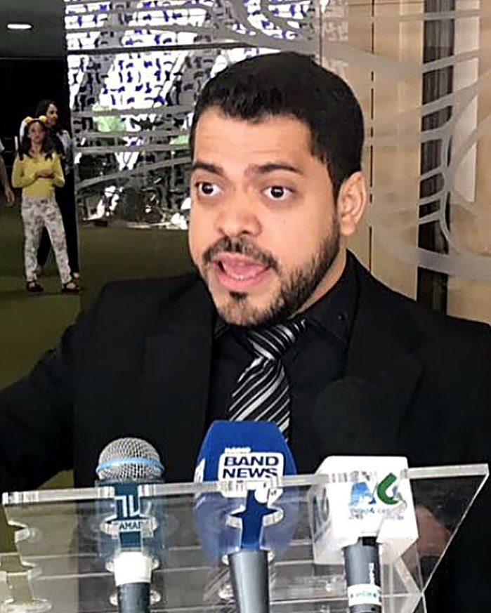 Kayo César em conferência