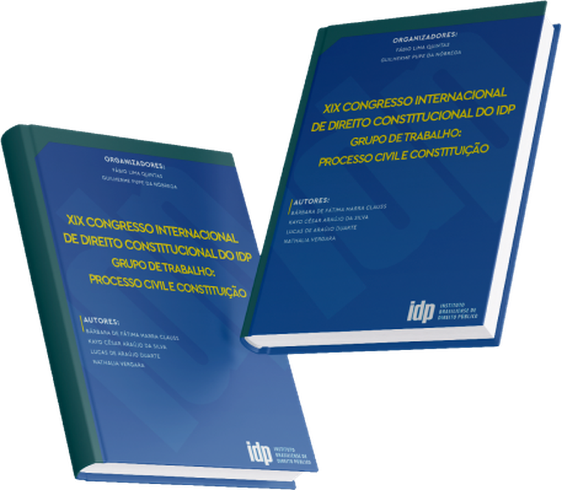 Capa da coletânea Processo Civil e Constituição